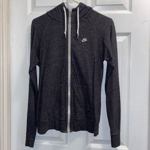 NIKE zip up sweater